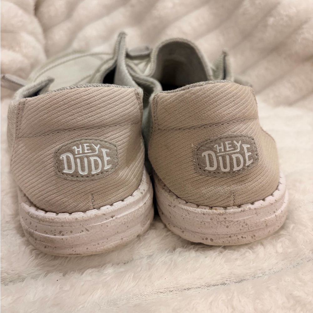 Hey Dude Soft Gray M(8) / W(10) - Picture 4 of 6